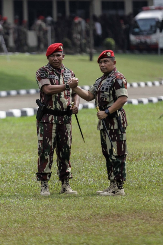 Mayjen Eko Margiyono resmi menjabat Danjen Kopassus