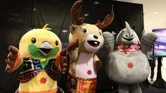 Yang lucu dan unik tampilan merchandise resmi Asian Games 2018