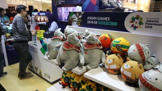 Yang lucu dan unik tampilan merchandise resmi Asian Games 2018