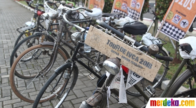 Foto : Ini sepeda onthel yang akan dipakai kirab dari 