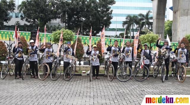 Foto : Ini sepeda onthel yang akan dipakai kirab dari 