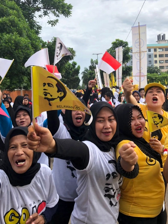 Pengukuhan relawan Gojo di Cakung