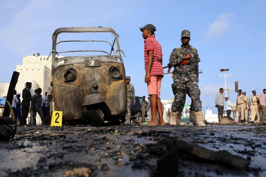 Tiga orang tewas dalam bom mobil di dekat parlemen Somalia