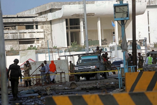 Tiga orang tewas dalam bom mobil di dekat parlemen Somalia