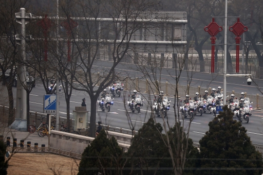 Ketatnya penjagaan Beijing di tengah isu kunjungan Kim Jong-un