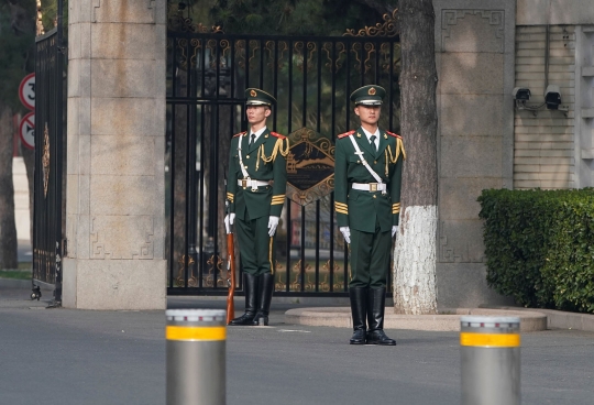 Ketatnya penjagaan Beijing di tengah isu kunjungan Kim Jong-un