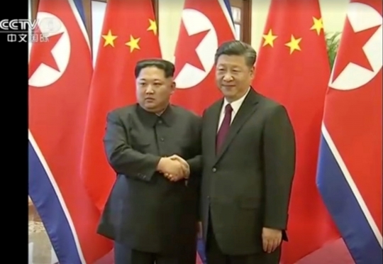 Pertemuan bersejarah Kim Jong Un dan Xi Jinping di China