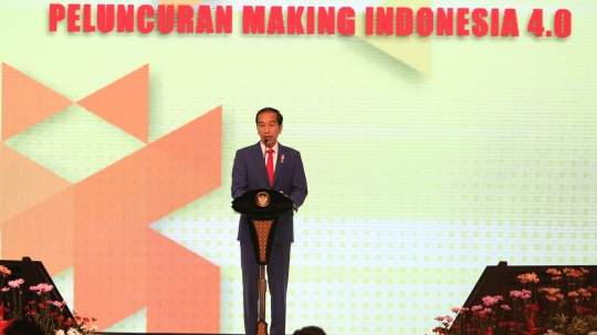 Jokowi resmi luncurkan Roadmap Revolusi Industri 4.0