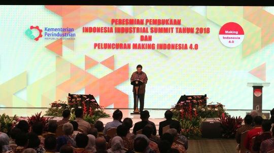 Jokowi resmi luncurkan Roadmap Revolusi Industri 4.0