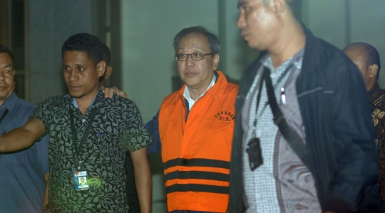 Made Oka Masagung bungkam saat ditahan KPK terkait e-KTP