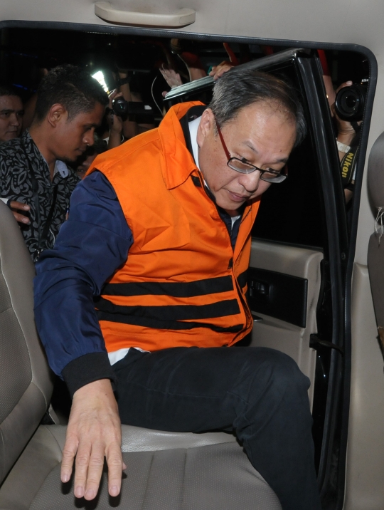 Made Oka Masagung bungkam saat ditahan KPK terkait e-KTP