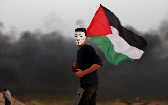 Hingga saat ini bentrokan di Jalur Gaza masih mencekam