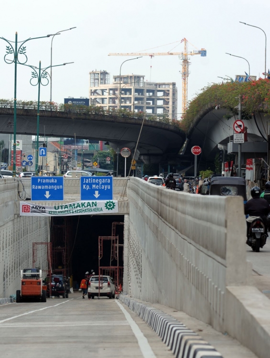 Underpass Matraman akan diuji coba setelah sempat ditunda