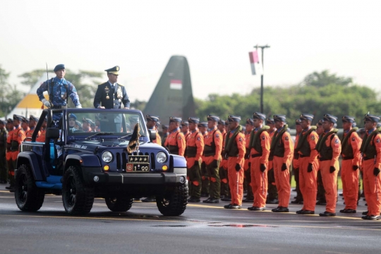 Peringatan HUT ke-72 TNI AU di Halim