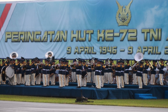 Peringatan HUT ke-72 TNI AU di Halim