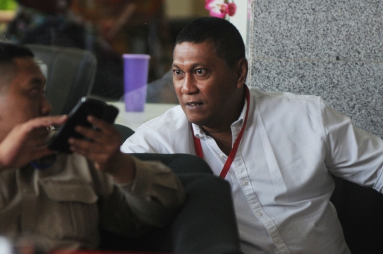 Anggota DPRD Sumut, Indra Alamsyah penuhi panggilan KPK