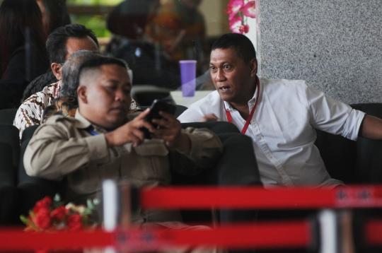 Anggota DPRD Sumut, Indra Alamsyah penuhi panggilan KPK