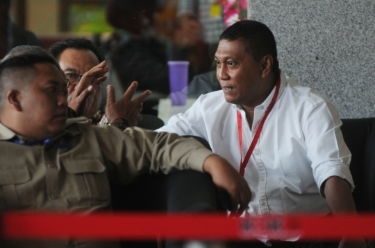 Anggota DPRD Sumut, Indra Alamsyah penuhi panggilan KPK