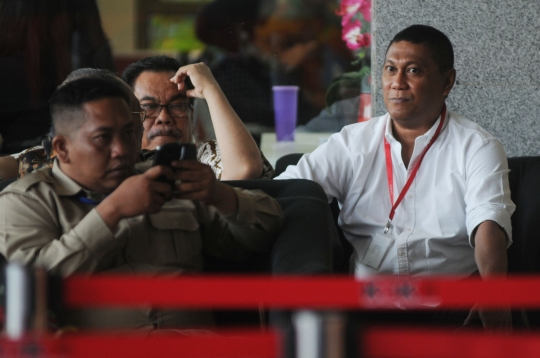 Anggota DPRD Sumut, Indra Alamsyah penuhi panggilan KPK