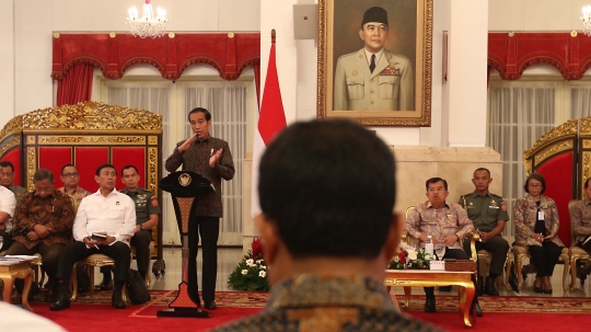 Pimpin sidang kabinet, Jokowi bahas prioritas nasional tahun 2019