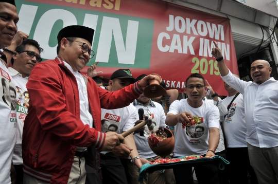 PKB deklarasi pasangan Jokowi-Cak Imin untuk Pilpres 2019