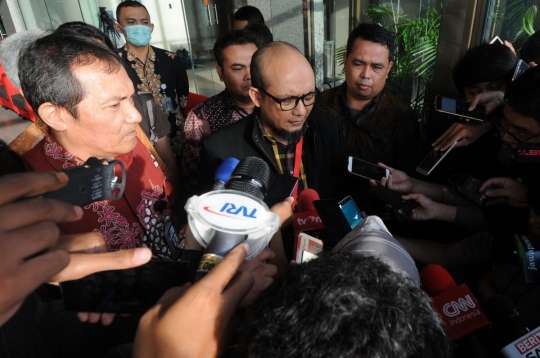 Setahun penyiraman air keras, Novel Baswedan berkunjung ke KPK