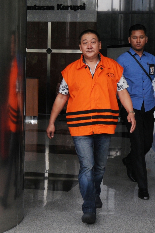 Penyuap Bupati Ngada usai diperiksa KPK