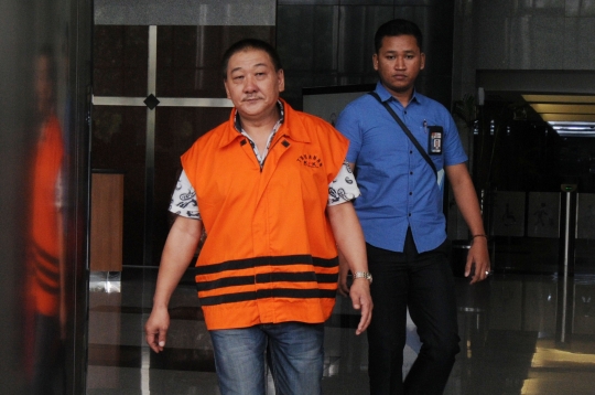 Penyuap Bupati Ngada usai diperiksa KPK