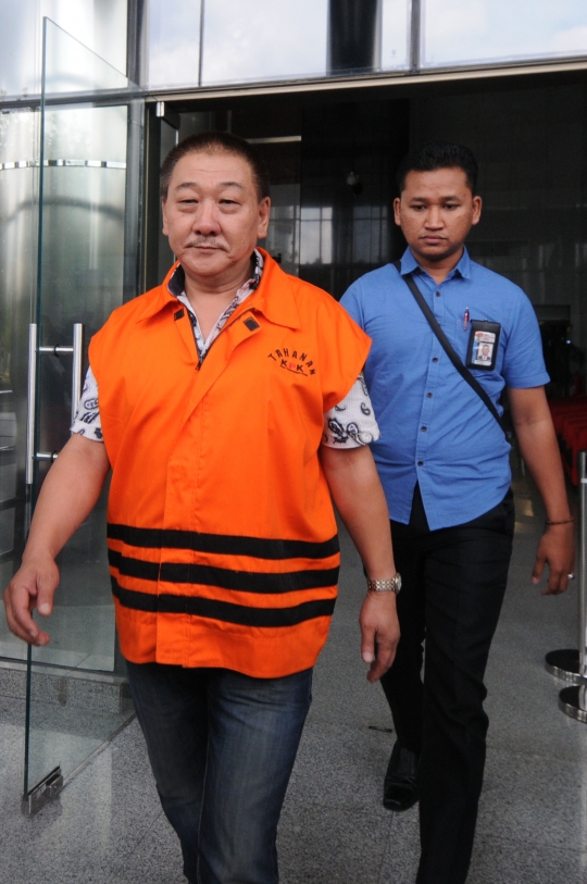 Penyuap Bupati Ngada usai diperiksa KPK