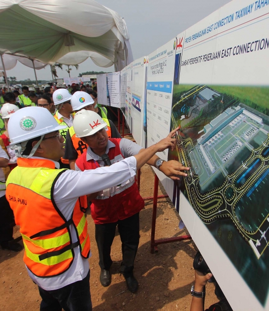 Menhub Budi Karya tinjau sejumlah proyek di Bandara Soekarno-Hatta