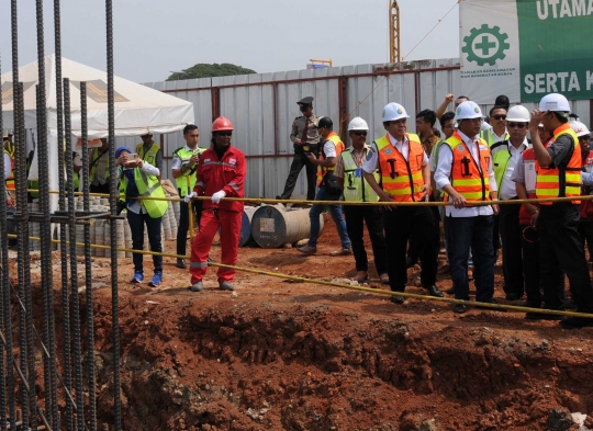 Menhub Budi Karya tinjau sejumlah proyek di Bandara Soekarno-Hatta