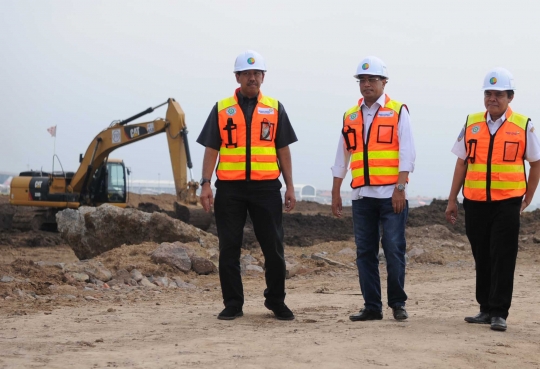 Menhub Budi Karya tinjau sejumlah proyek di Bandara Soekarno-Hatta