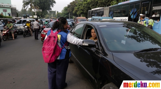 Foto Ini cara Dishub sosialisasikan sistem ganjil  genap  