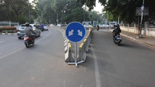 Rekayasa lalu lintas dua arah, Jalan Proklamasi makin macet