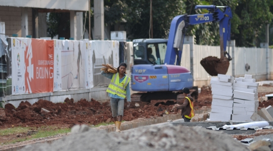 Pedestrian di sekitar GBK terus ditata jelang Asian Games 2018