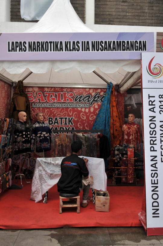Kreativitas ratusan narapidana di Indonesian Prison Art Festival 2018