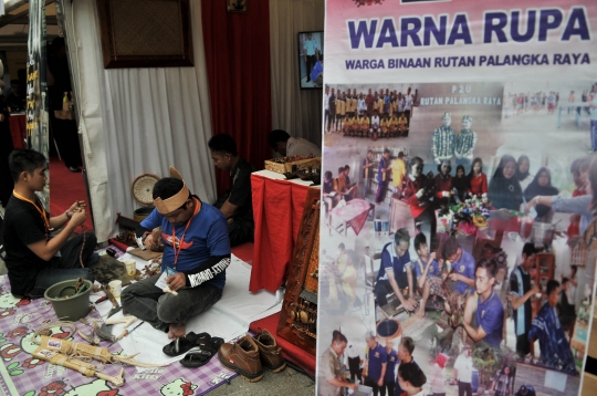 Kreativitas ratusan narapidana di Indonesian Prison Art Festival 2018