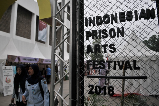Kreativitas ratusan narapidana di Indonesian Prison Art Festival 2018