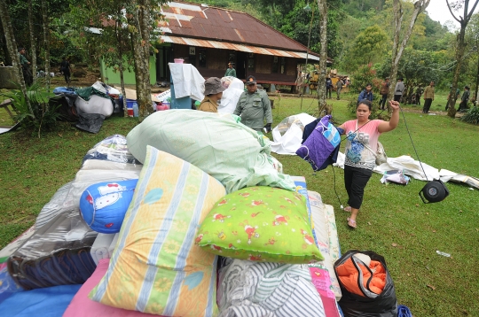 Pembongkaran vila ilegal di Pondok Berburu Cisadon