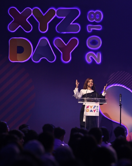 Gaya Najwa Shihab jadi pembicara di XYZ Day 2018