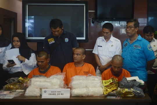 BNN tangkap sindikat pengedar sabu jaringan Malaysia