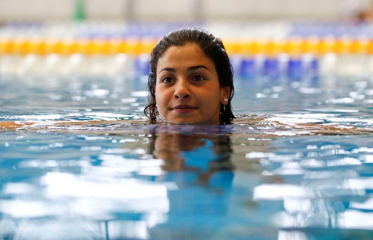 Sosok Yusra, pengungsi cantik Suriah yang jadi perenang Olimpiade