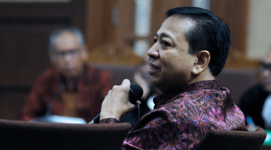 Setya Novanto bersaksi di sidang Bimanesh Sutarjo