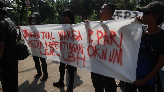 Aksi warga Pulau Pari minta Pemprov DKI selesaikan sengketa lahan