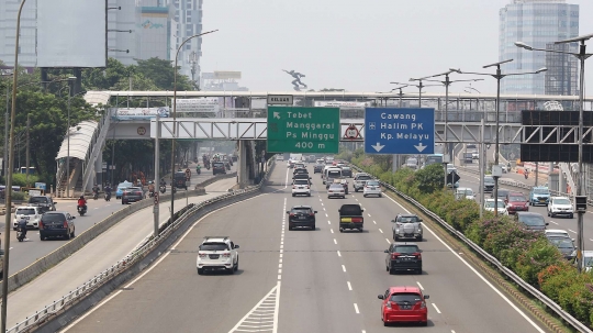 Hari Buruh, lalin tol Ibu Kota lebih lengang