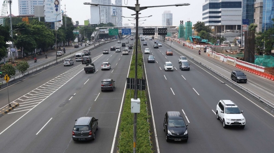 Hari Buruh, lalin tol Ibu Kota lebih lengang