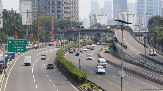 Hari Buruh, lalin tol Ibu Kota lebih lengang