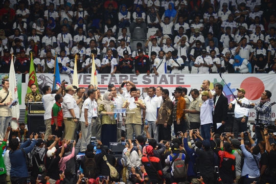 Prabowo buat kontrak politik dengan buruh di May Day 2018