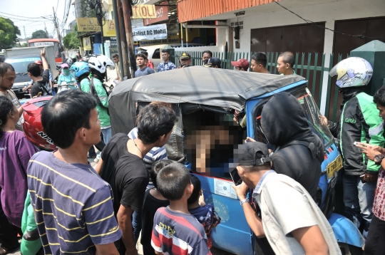 Sopir bajaj tewas hebohkan warga Utan Kayu