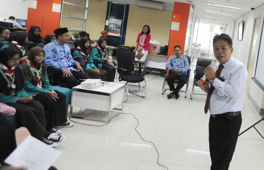 Hari Pendidikan, ratusan murid TK-SMA diajar mengenal perbankan